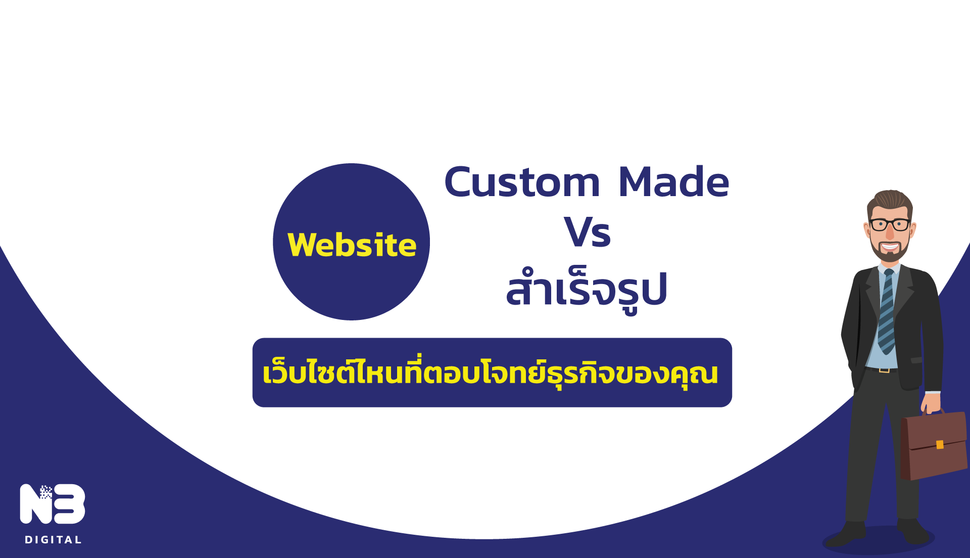 ข้อแตกต่าง 8 อย่าง ระหว่างเว็บไซต์ Custom made VS เว็บไซต์สำเร็จรูป แบบไหนที่ใช่สำหรับคุณ ? 